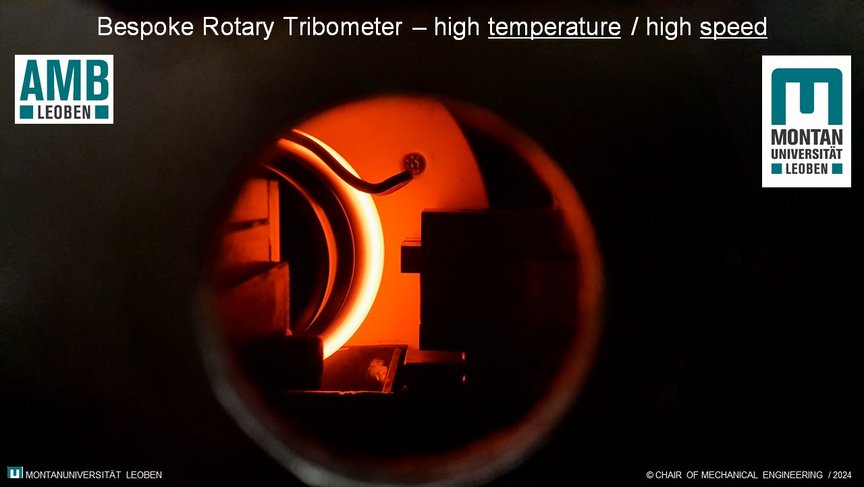 Hochtemperaturtribometers für Walzwerksanwendungen